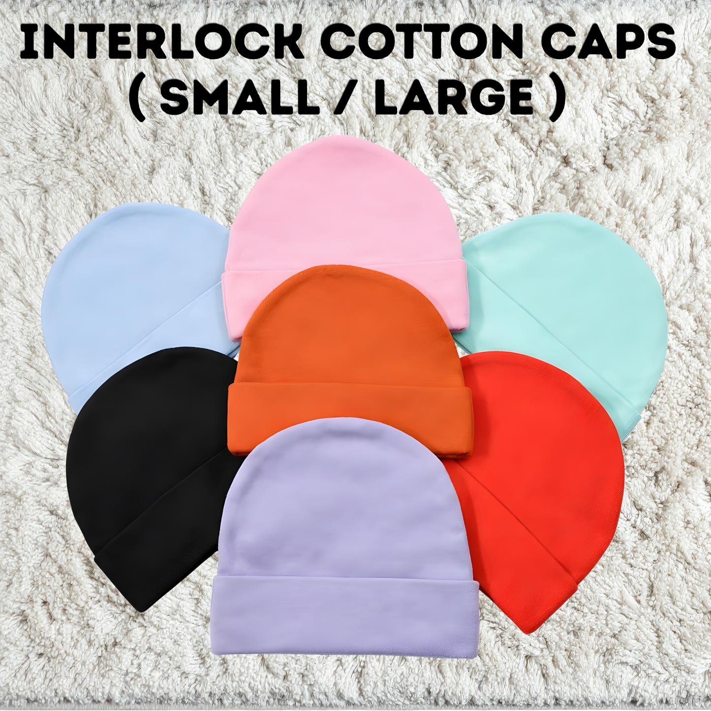 Premium Baby Cotton Beanie Cap