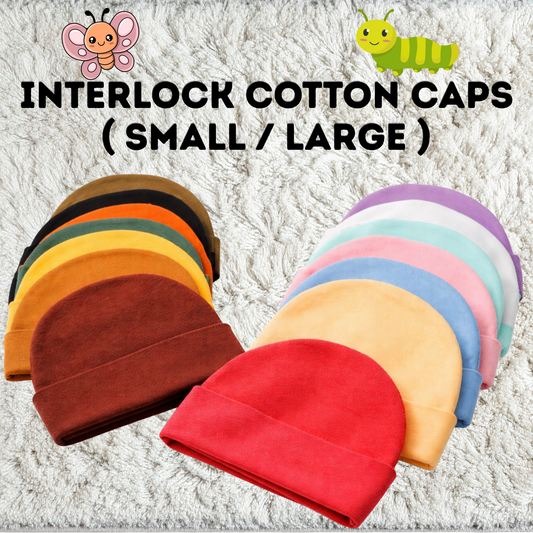 Premium Baby Cotton Beanie Cap