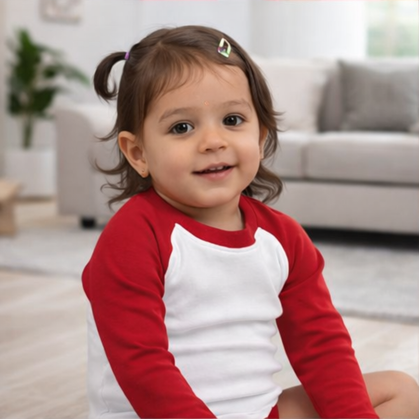 Infant Long / Short Sleeve Raglan Bodysuit